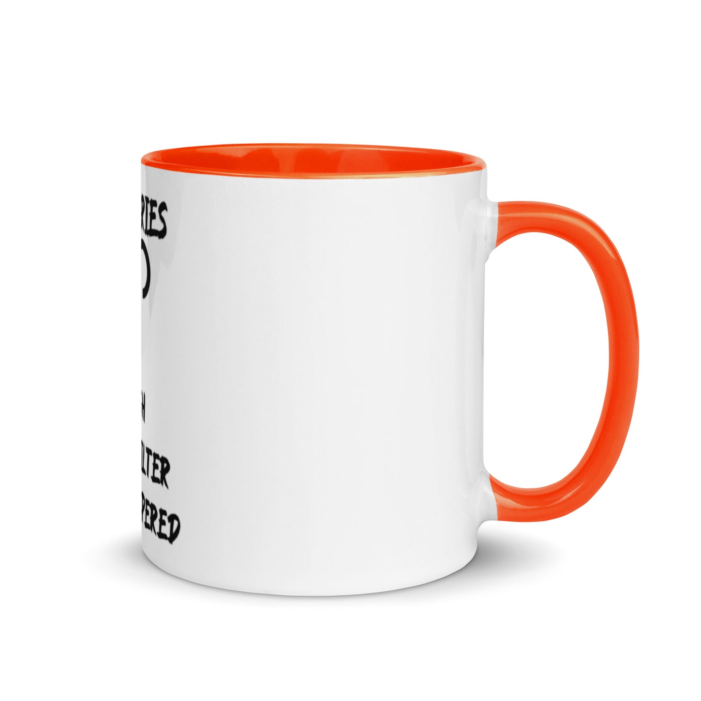 “Uh Oh, Aries” Mug With Color Inside
