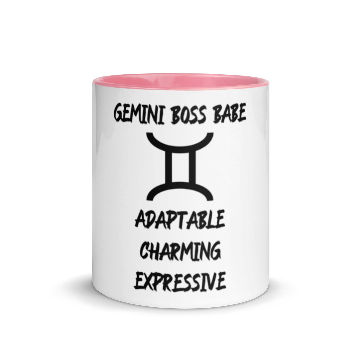 “Gemini Boss Babe” Mug With Color Inside