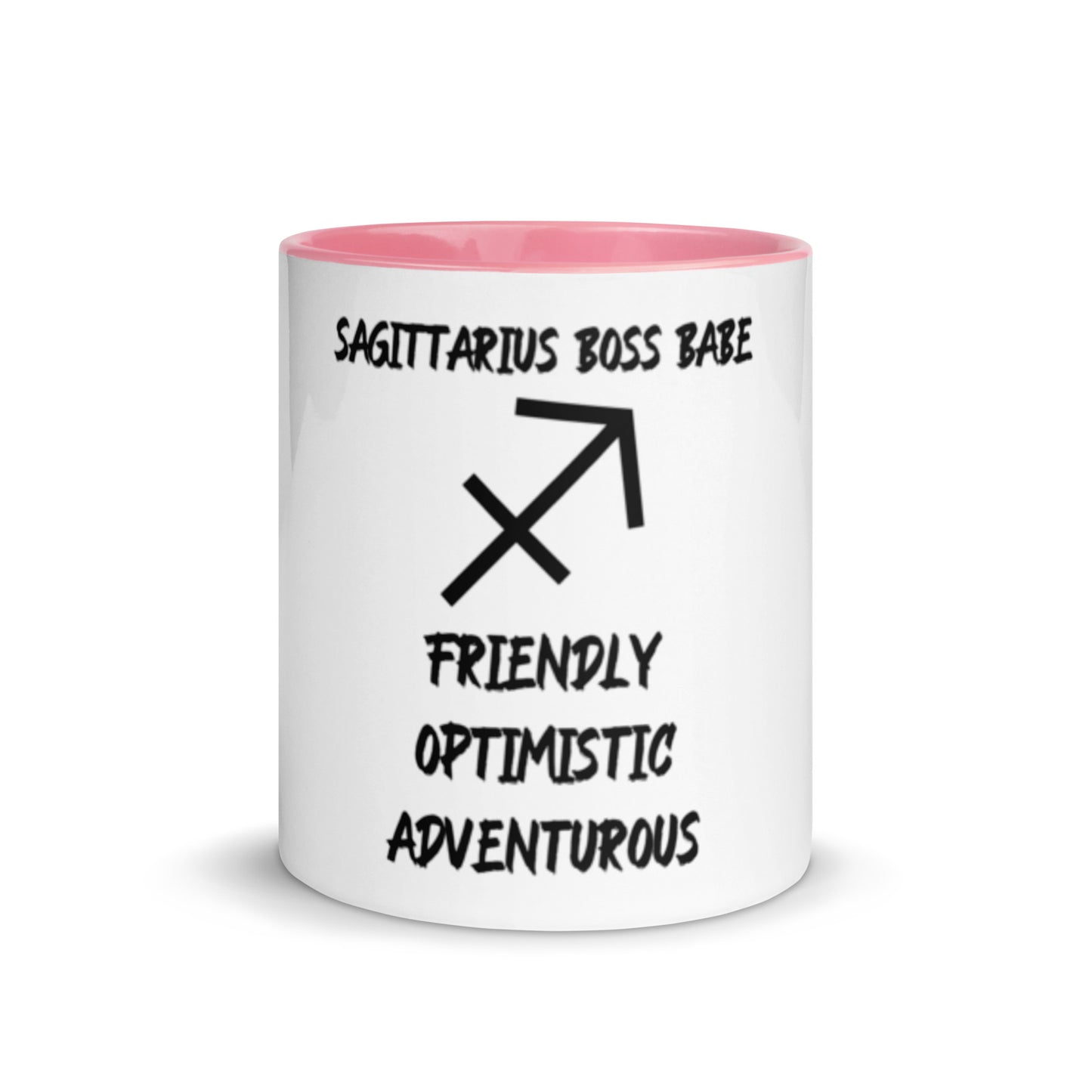 “Sagittarius Boss Babe” Mug With Color Inside