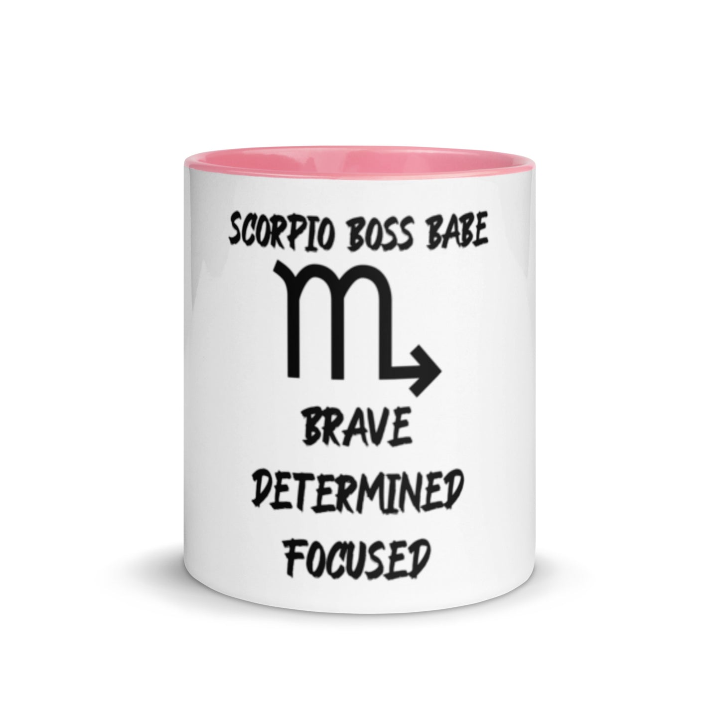 “Scorpio Boss Babe” Mug With Color Inside