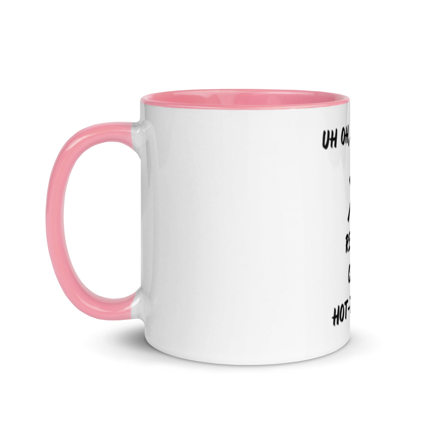 “Uh Oh, Sagittarius” Mug With Color Inside