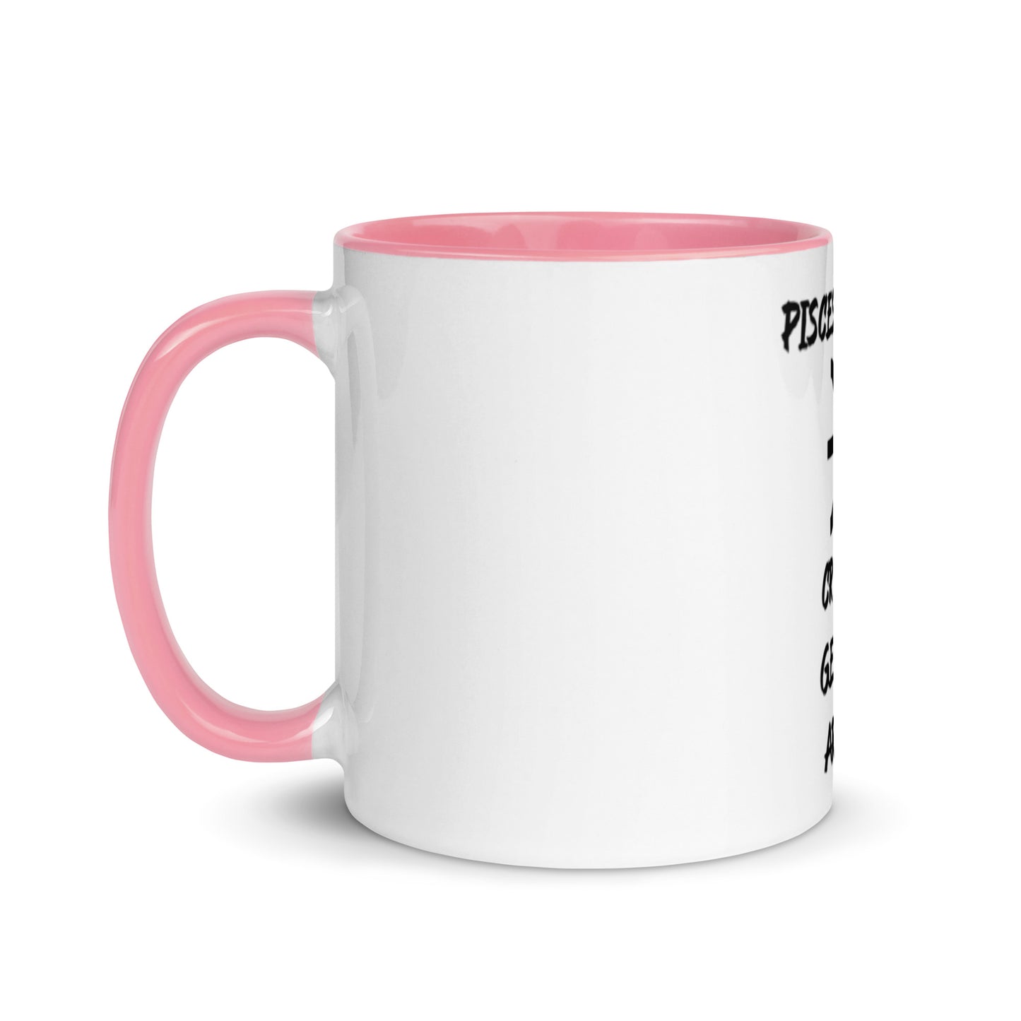 “Pisces Boss Babe” Mug With Color Inside