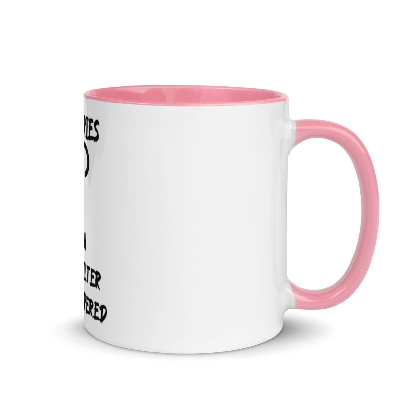 “Uh Oh, Aries” Mug With Color Inside