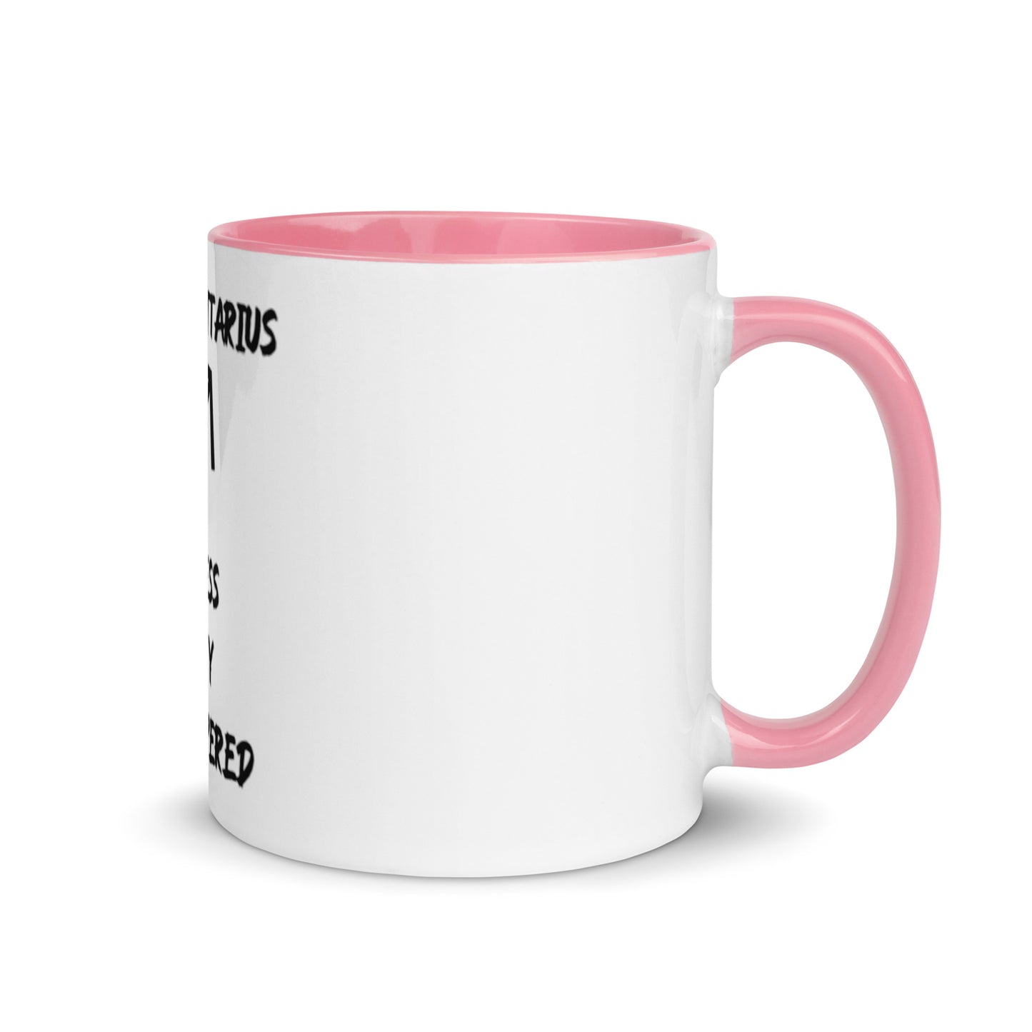 “Uh Oh, Sagittarius” Mug With Color Inside