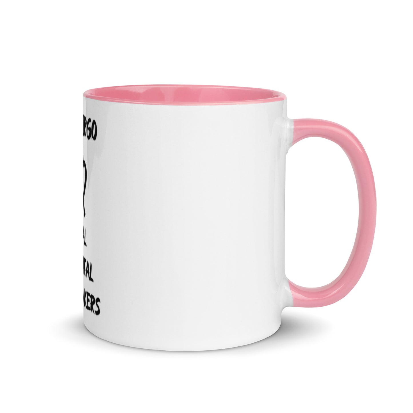 “Uh Oh, Virgo” Mug With Color Inside
