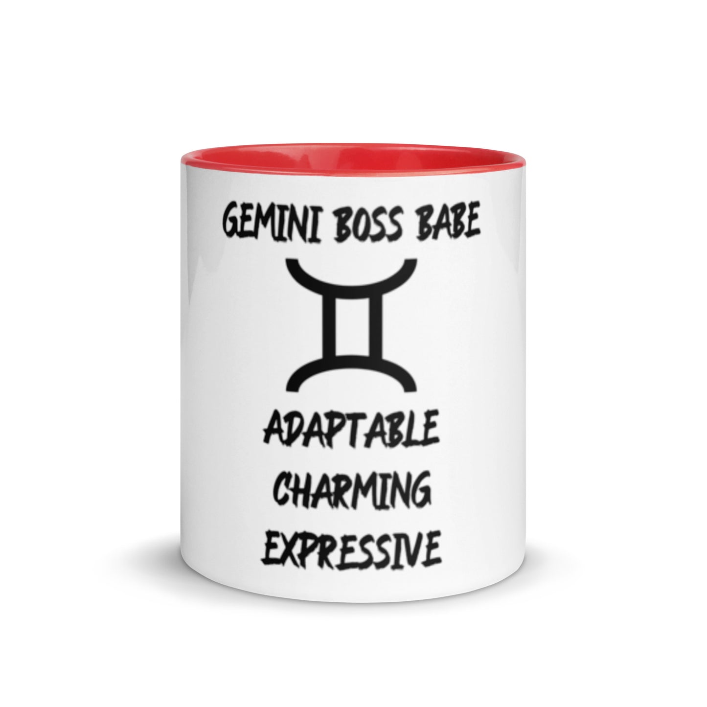 “Gemini Boss Babe” Mug With Color Inside