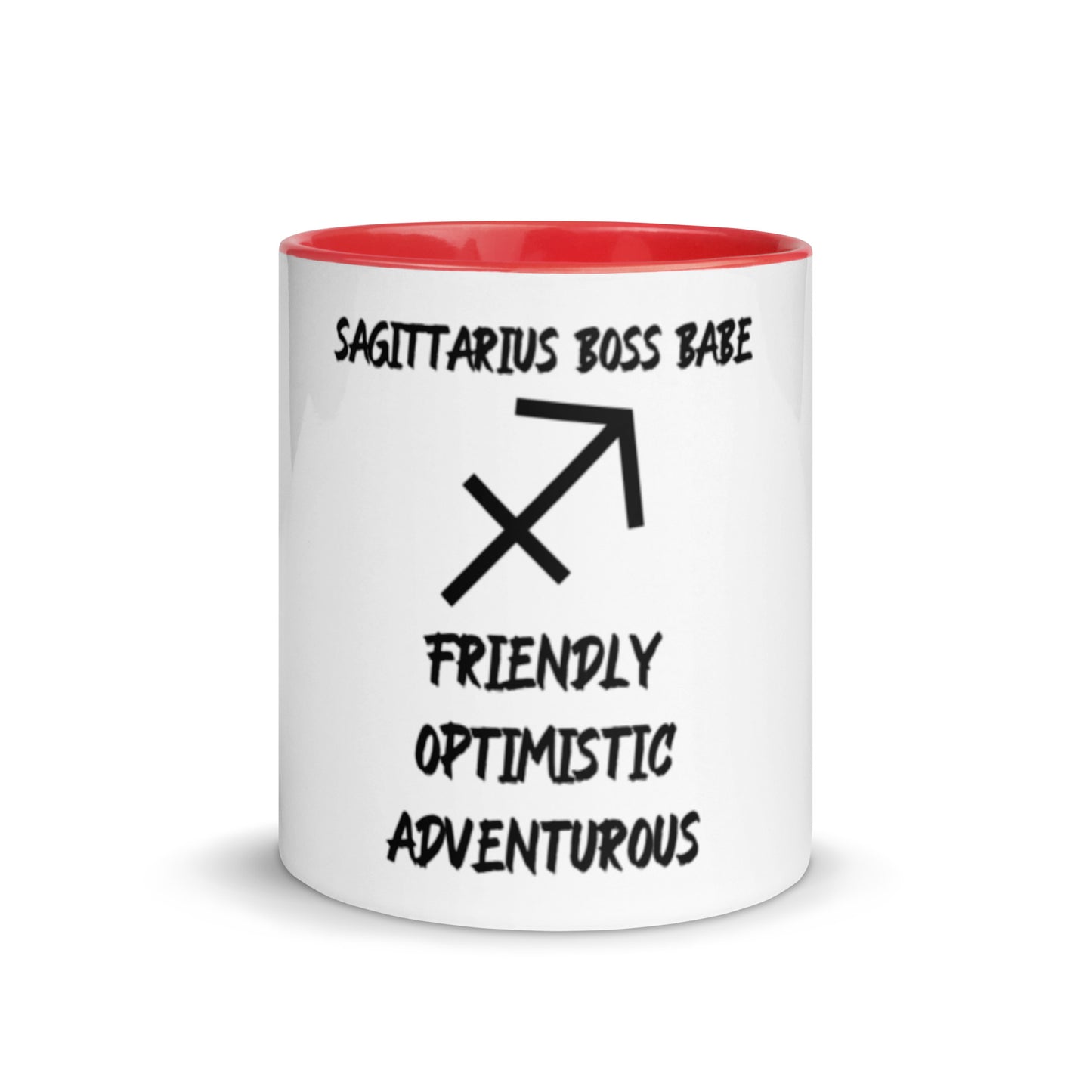 “Sagittarius Boss Babe” Mug With Color Inside
