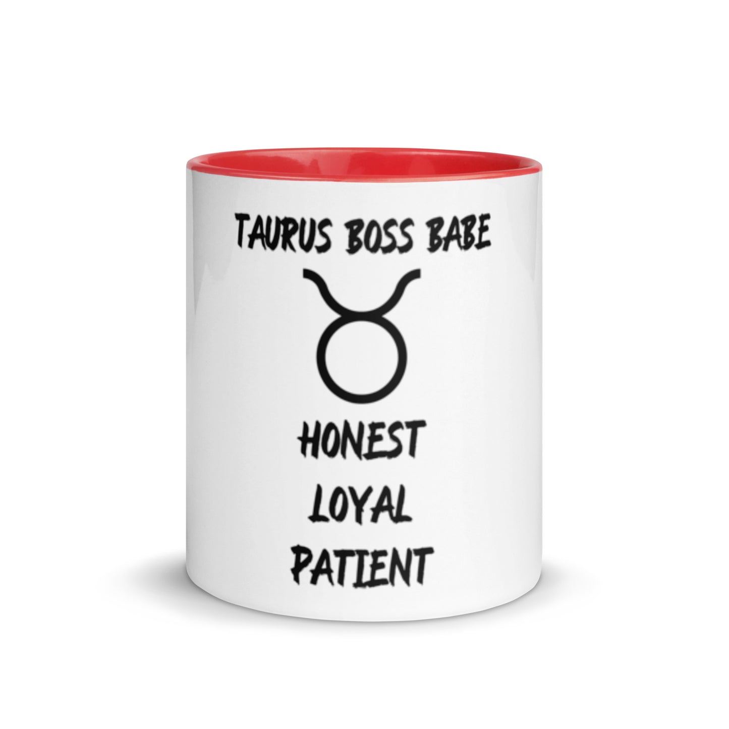“Taurus Boss Babe” Mug With Color Inside
