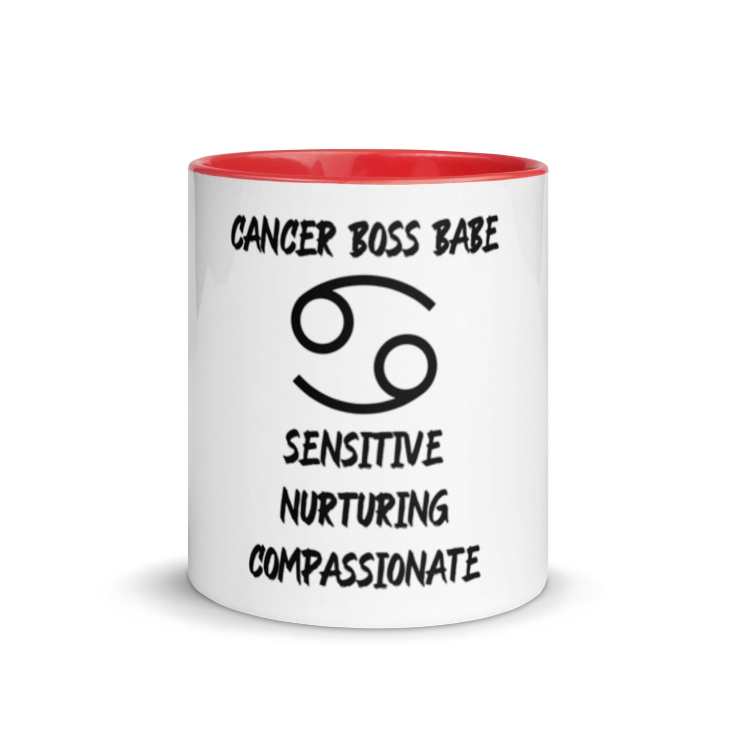 “Cancer Boss Babe” Mug With Color Inside