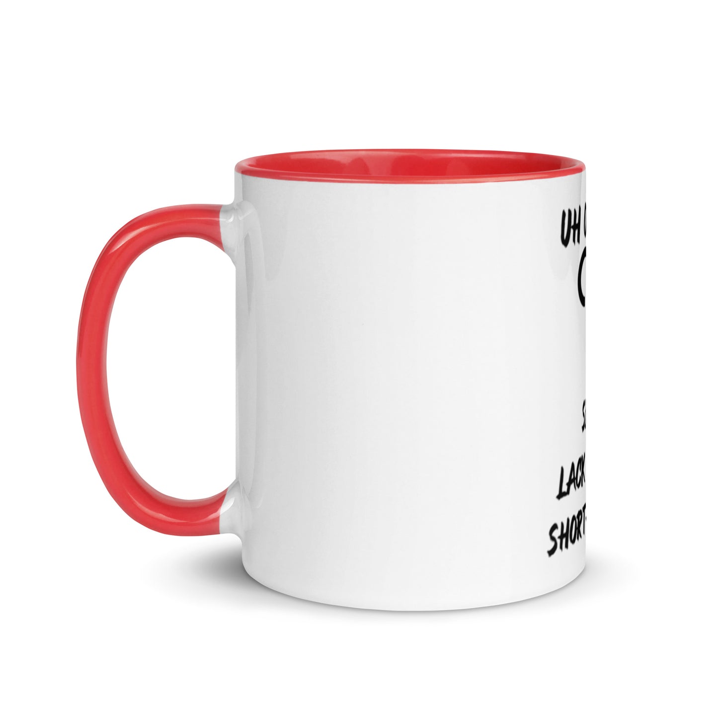 “Uh Oh, Aries” Mug With Color Inside