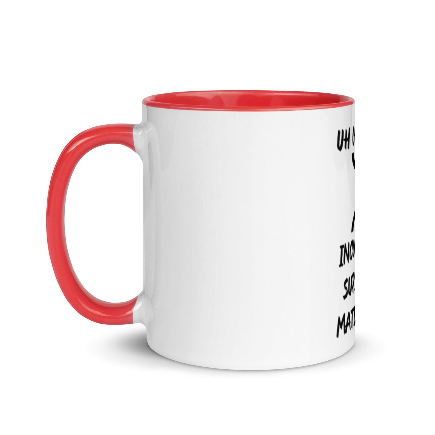 “Uh Oh, Gemini” Mug With Color Inside