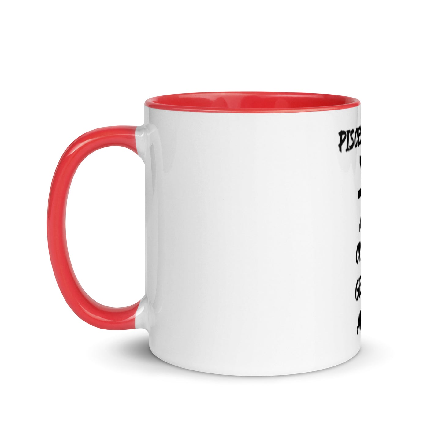 “Pisces Boss Babe” Mug With Color Inside