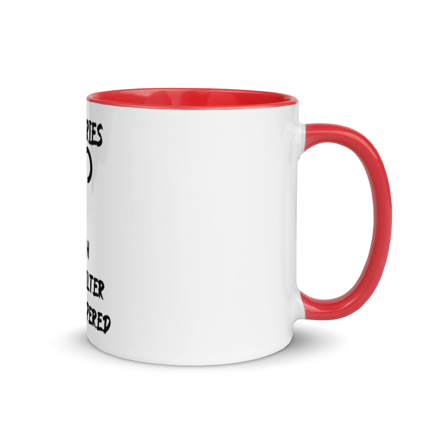 “Uh Oh, Aries” Mug With Color Inside