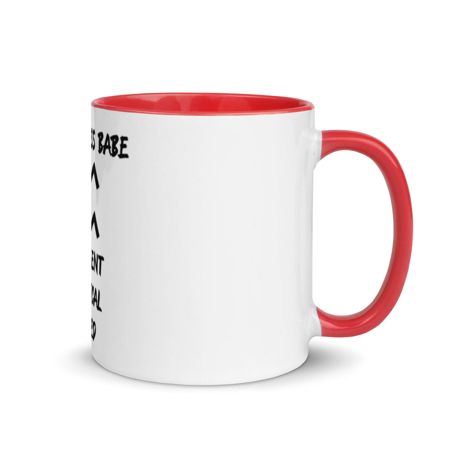 “Aquarius Boss Babe” Mug With Color Inside