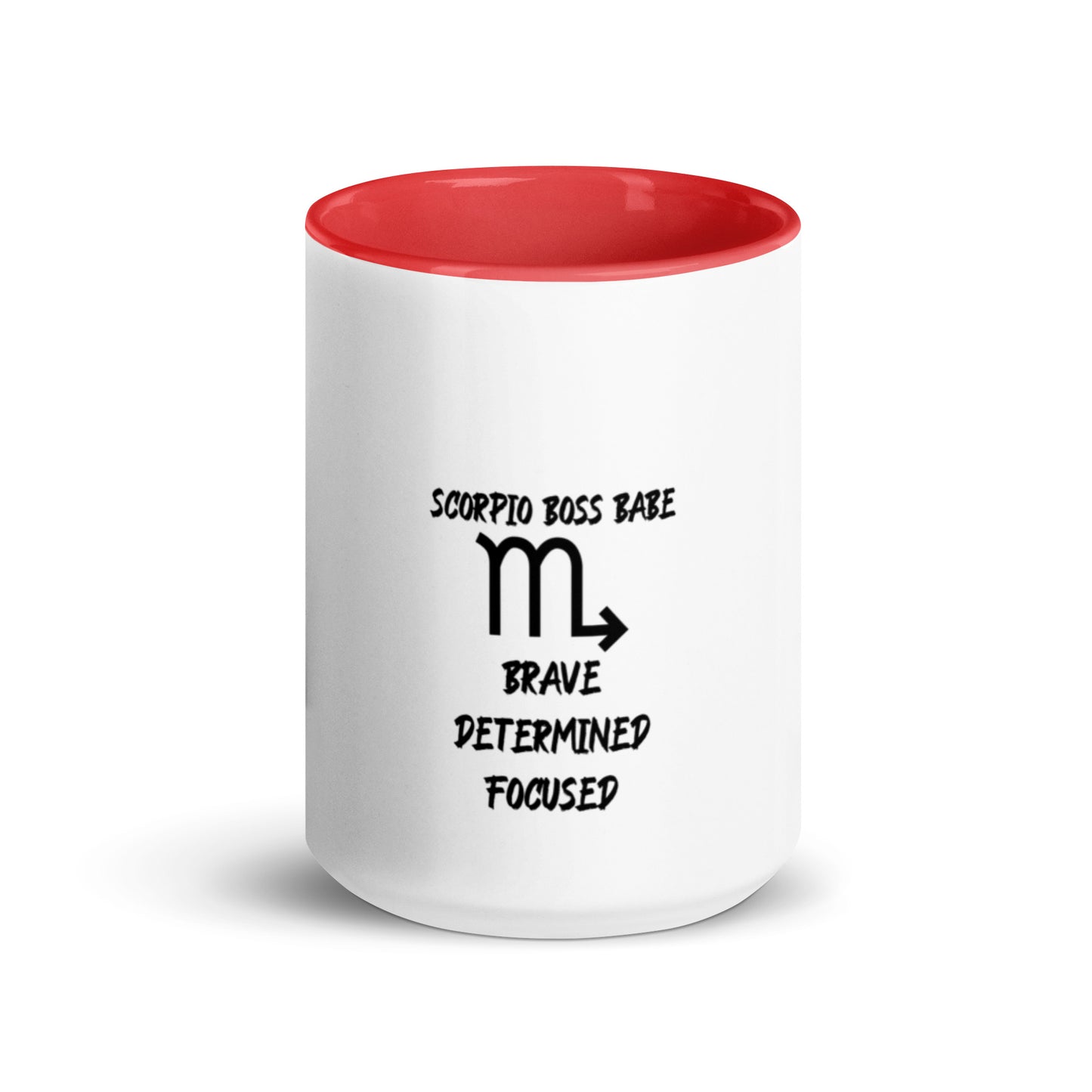 “Scorpio Boss Babe” Mug With Color Inside