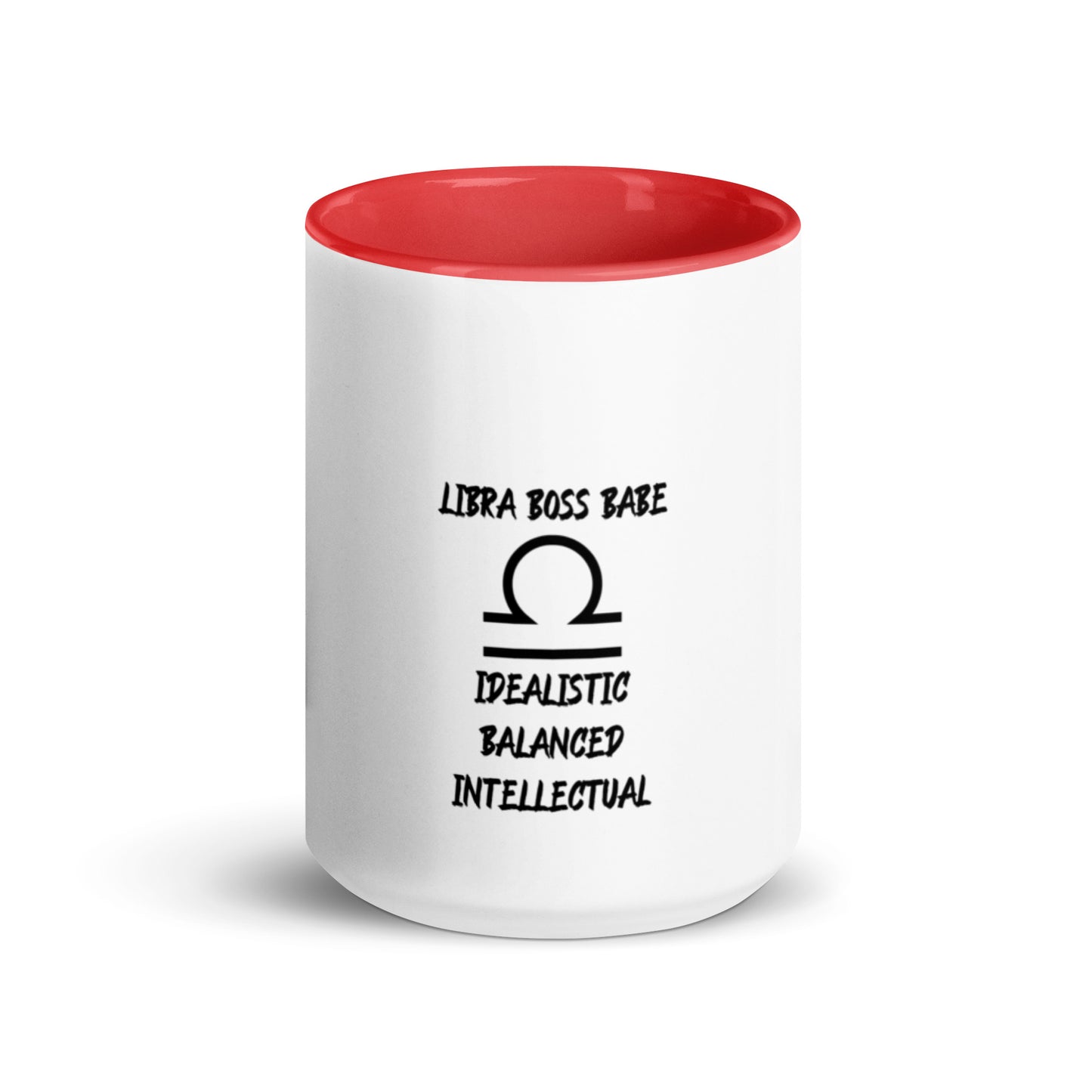 “Libra Boss Babe” Mug With Color Inside