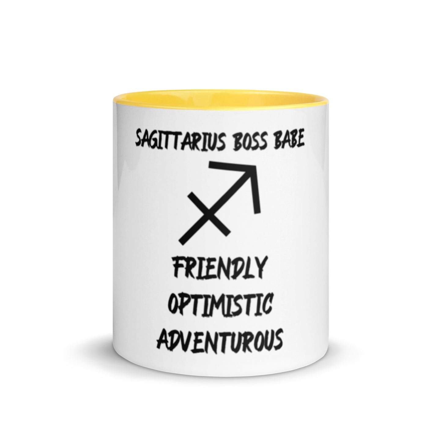 “Sagittarius Boss Babe” Mug With Color Inside