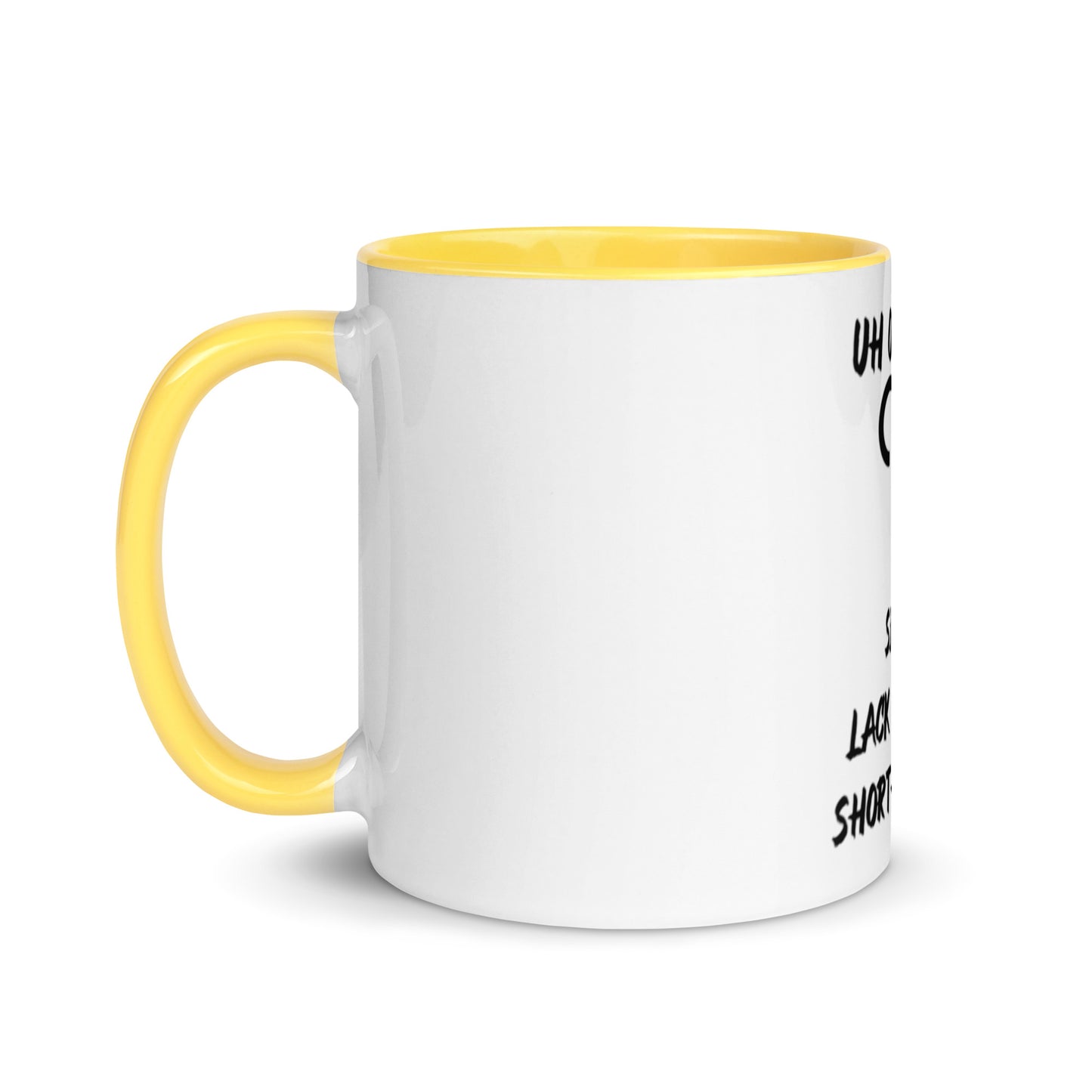 “Uh Oh, Aries” Mug With Color Inside