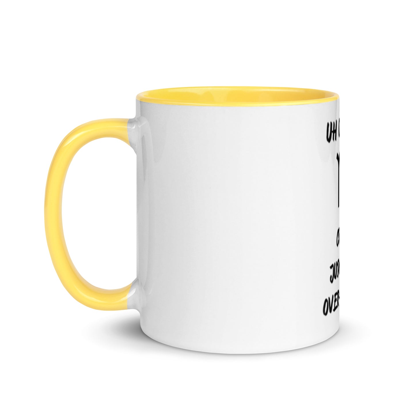 “Uh Oh, Virgo” Mug With Color Inside