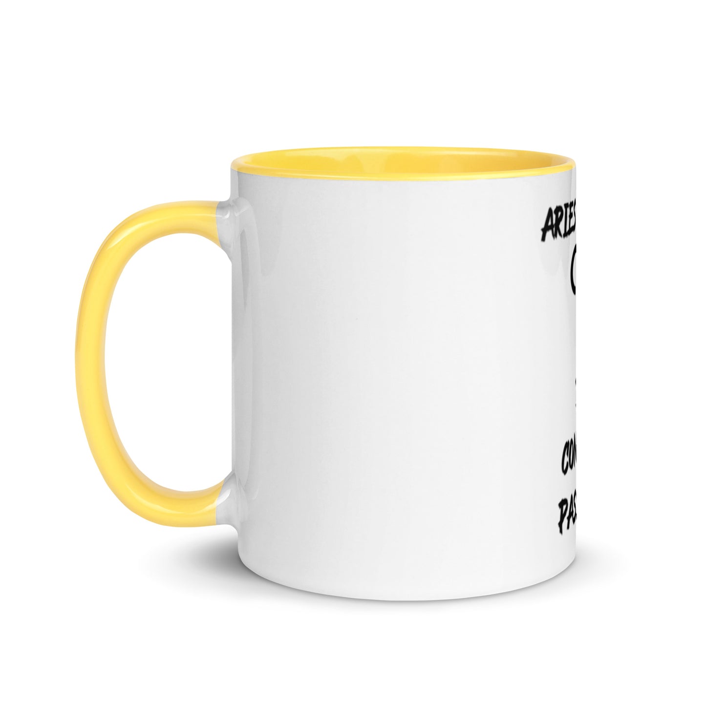 “Aries Boss Babe” Mug With Color Inside