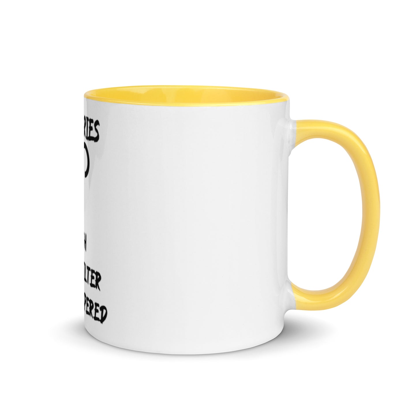 “Uh Oh, Aries” Mug With Color Inside