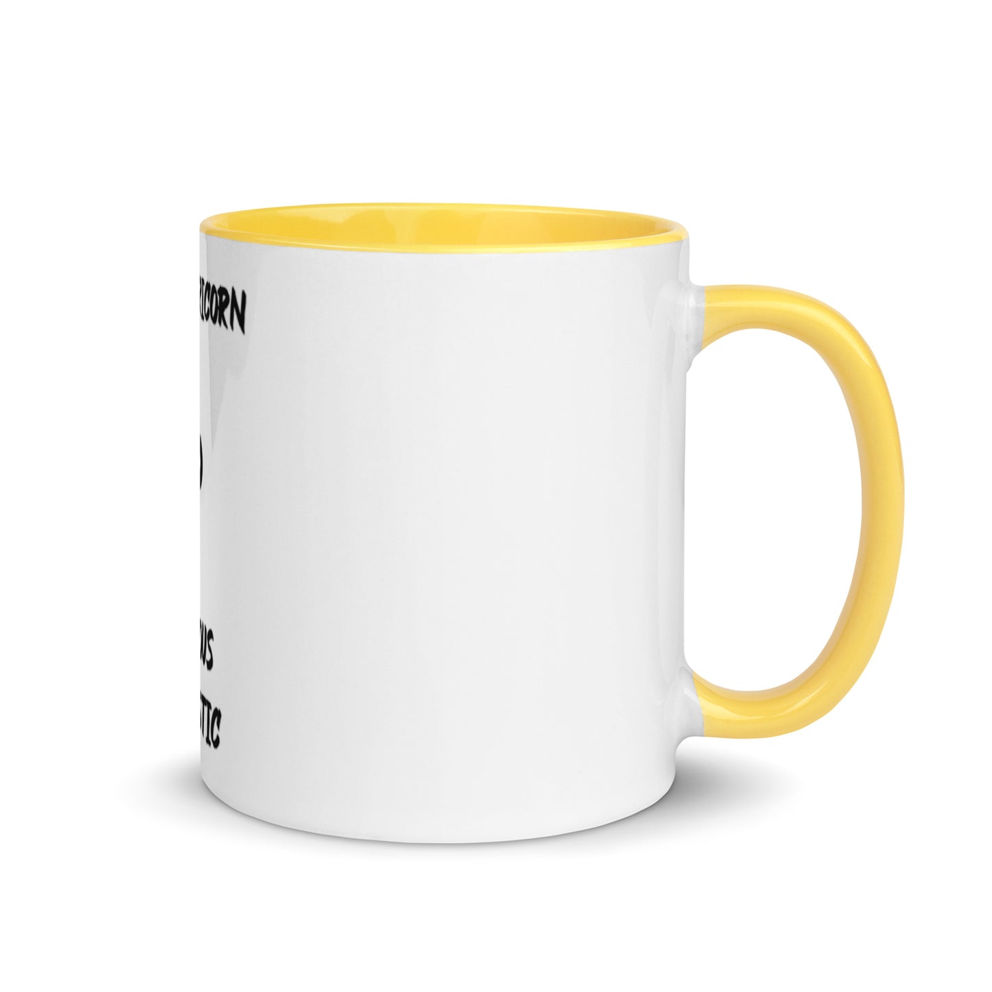 “Uh Oh, Capricorn” Mug With Color Inside