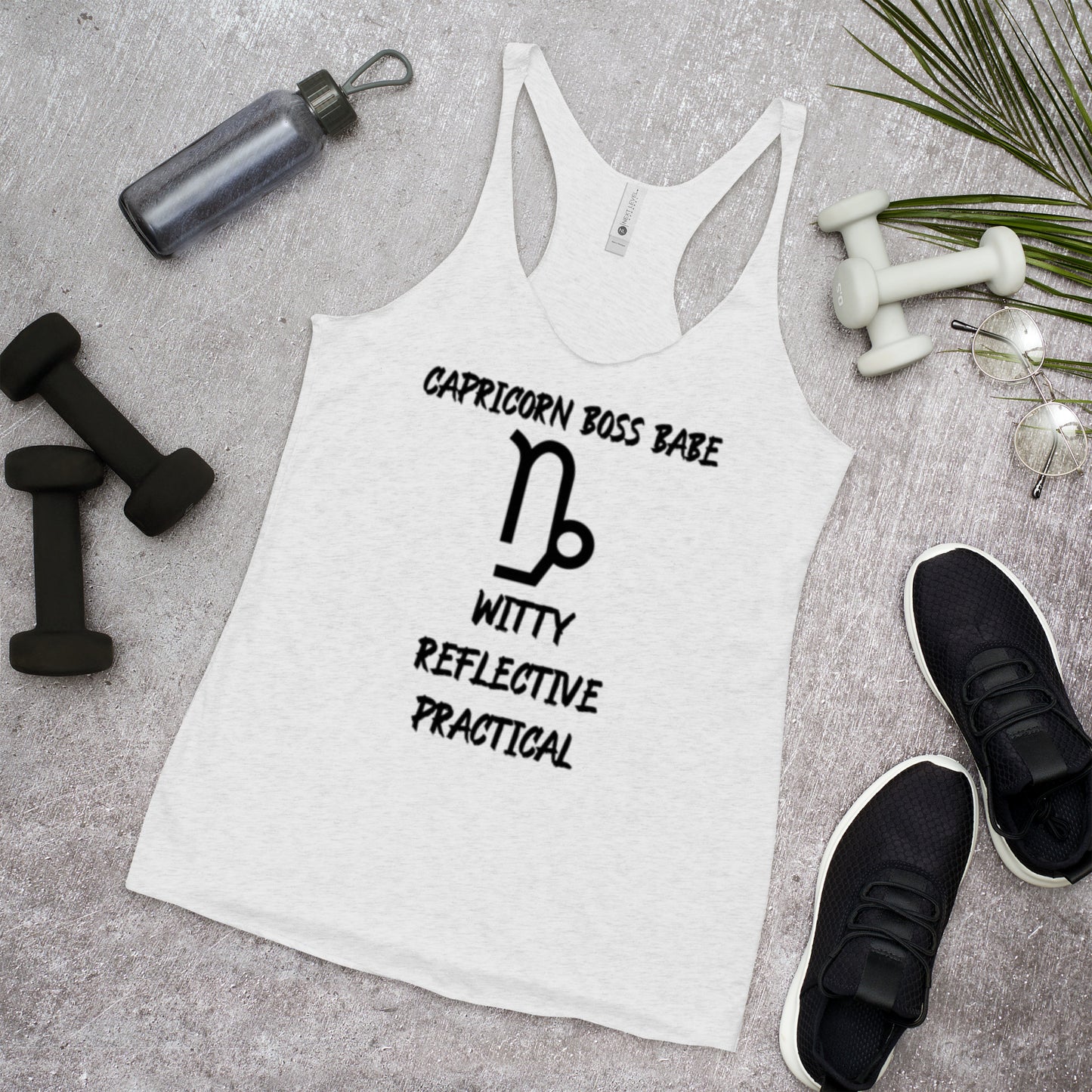 “Capricorn Boss Babe” Women's Racerback Tank