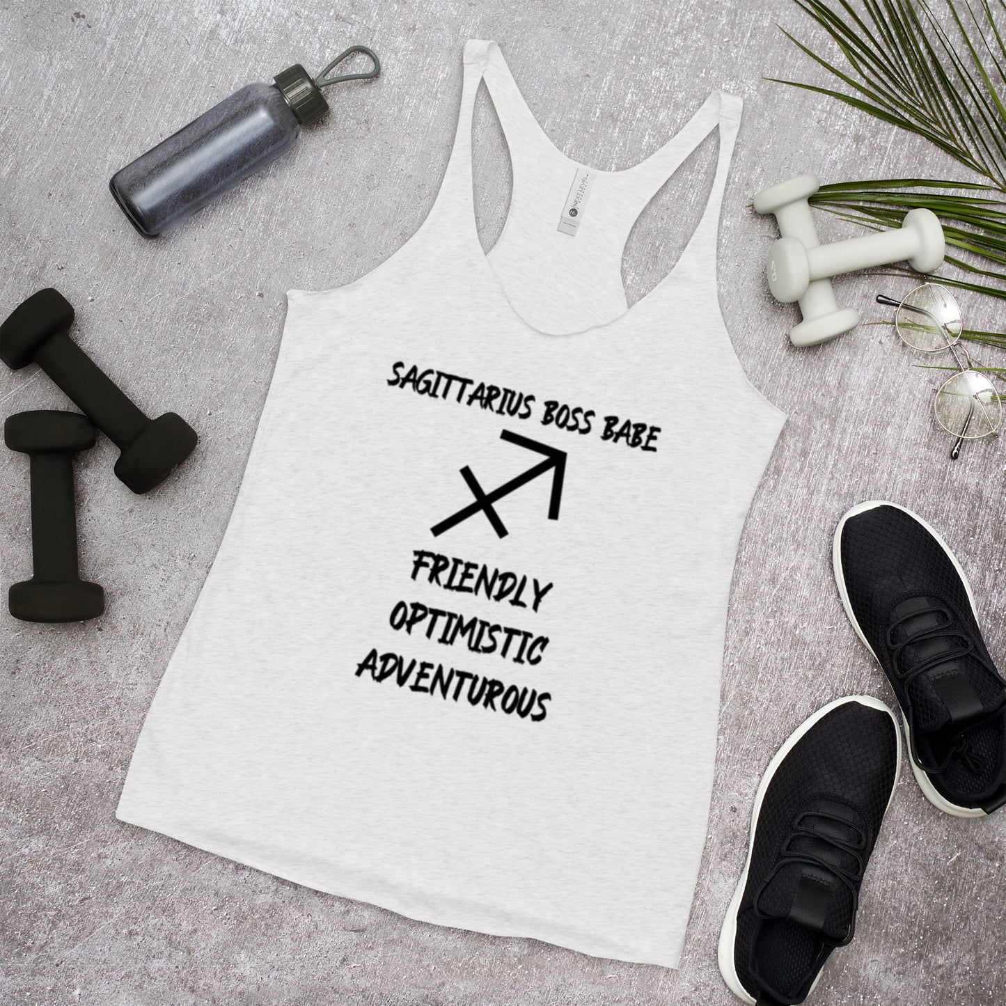 “Sagittarius Boss Babe” Women's Racerback Tank