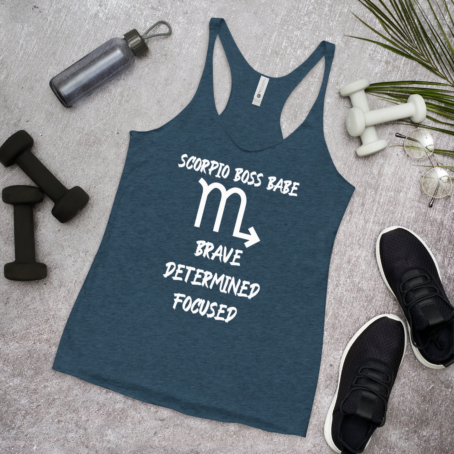 “Scorpio Boss Babe” Women's Racerback Tank