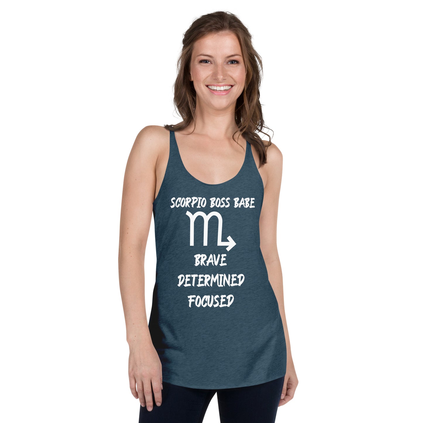 “Scorpio Boss Babe” Women's Racerback Tank