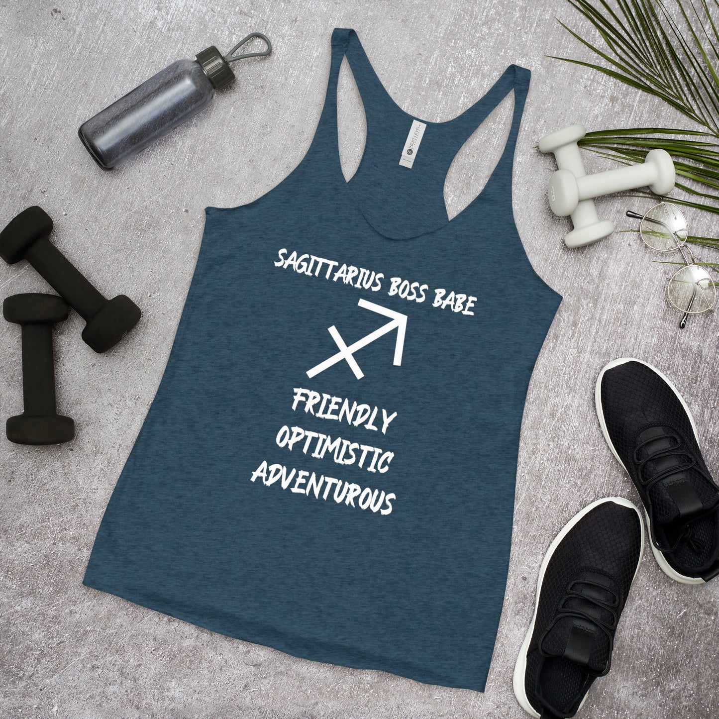 “Sagittarius Boss Babe” Women's Racerback Tank