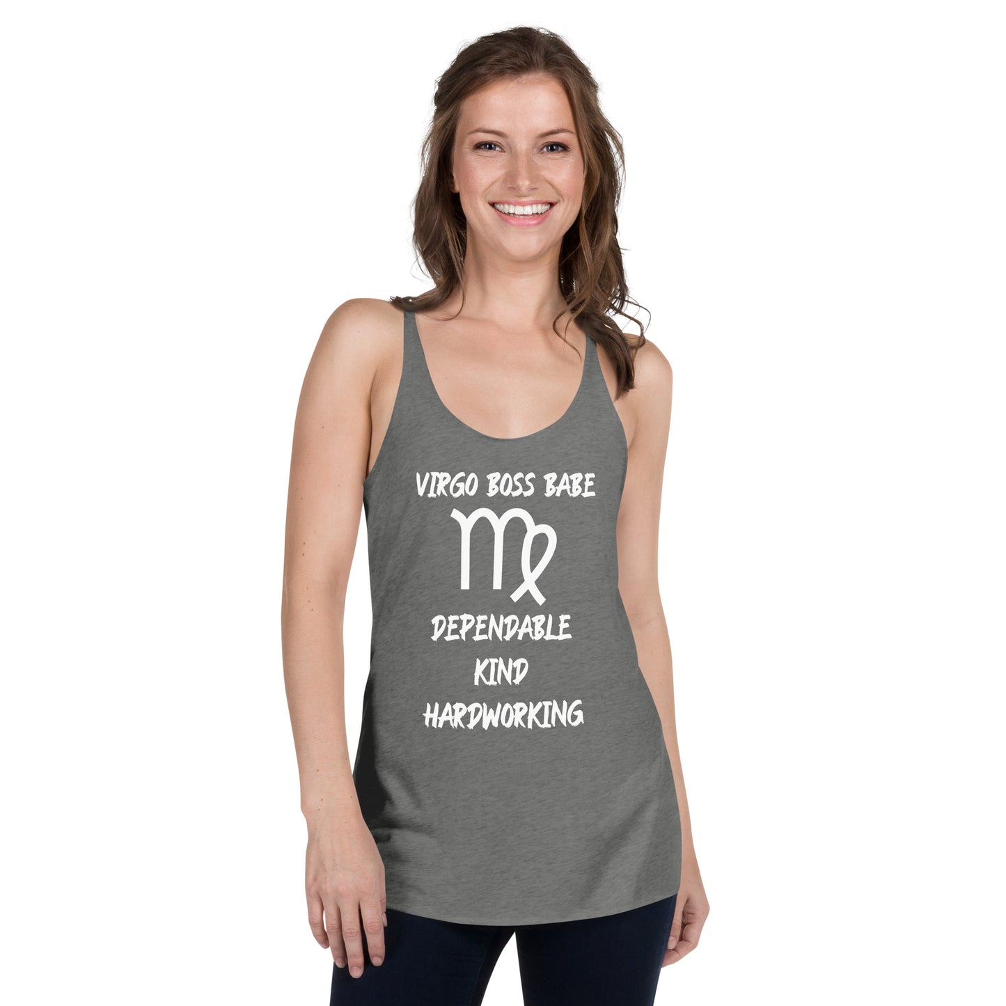“Virgo Boss Babe” Women's Racerback Tank
