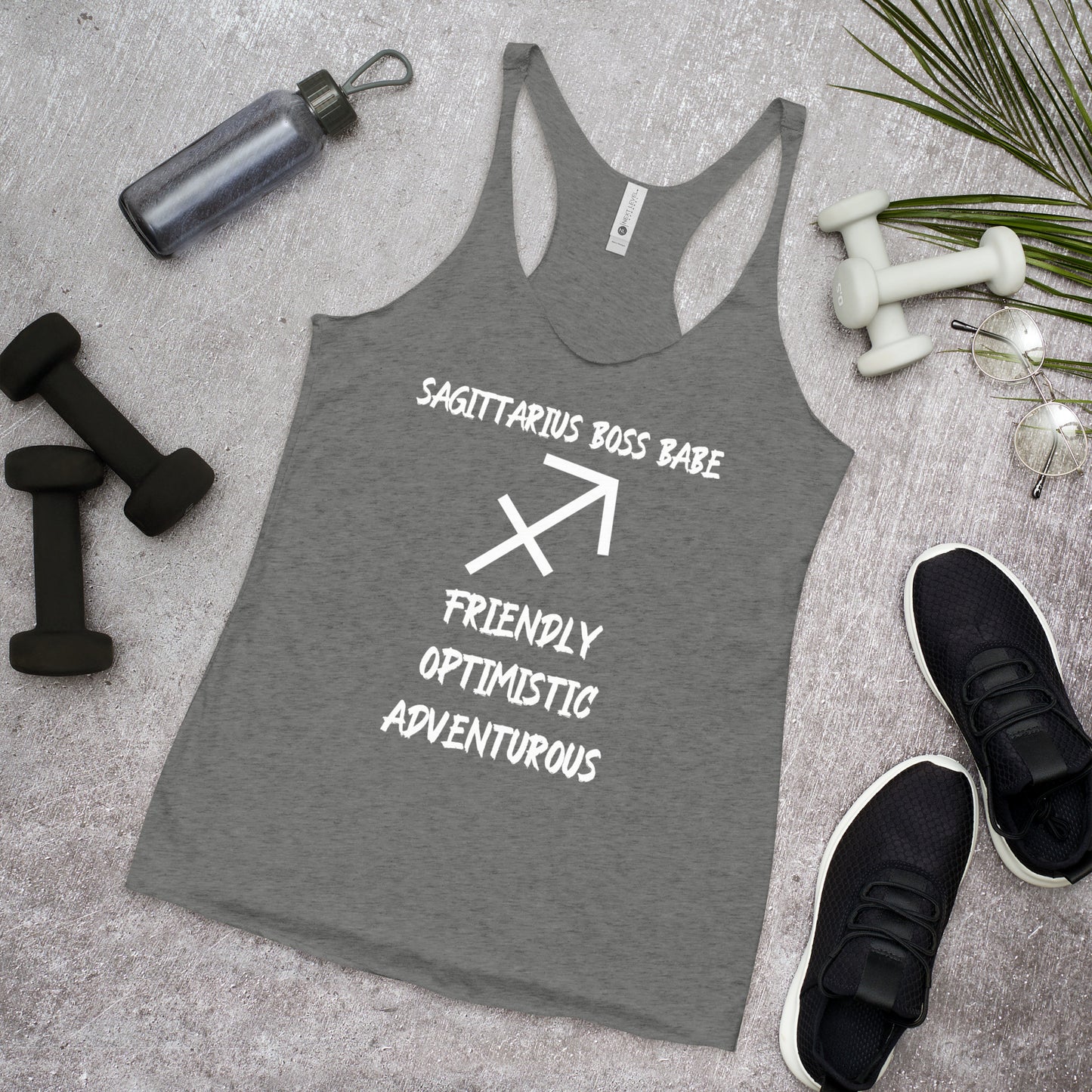 “Sagittarius Boss Babe” Women's Racerback Tank