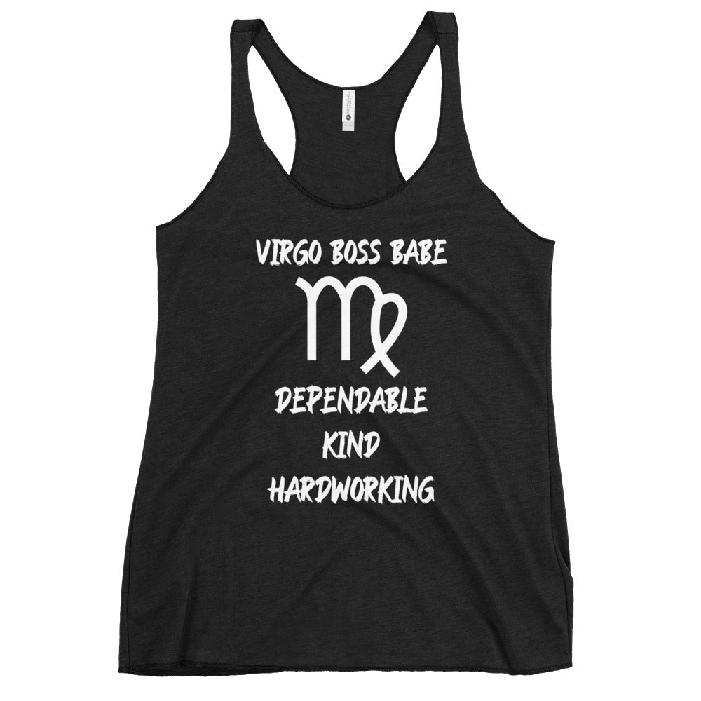 “Virgo Boss Babe” Women's Racerback Tank