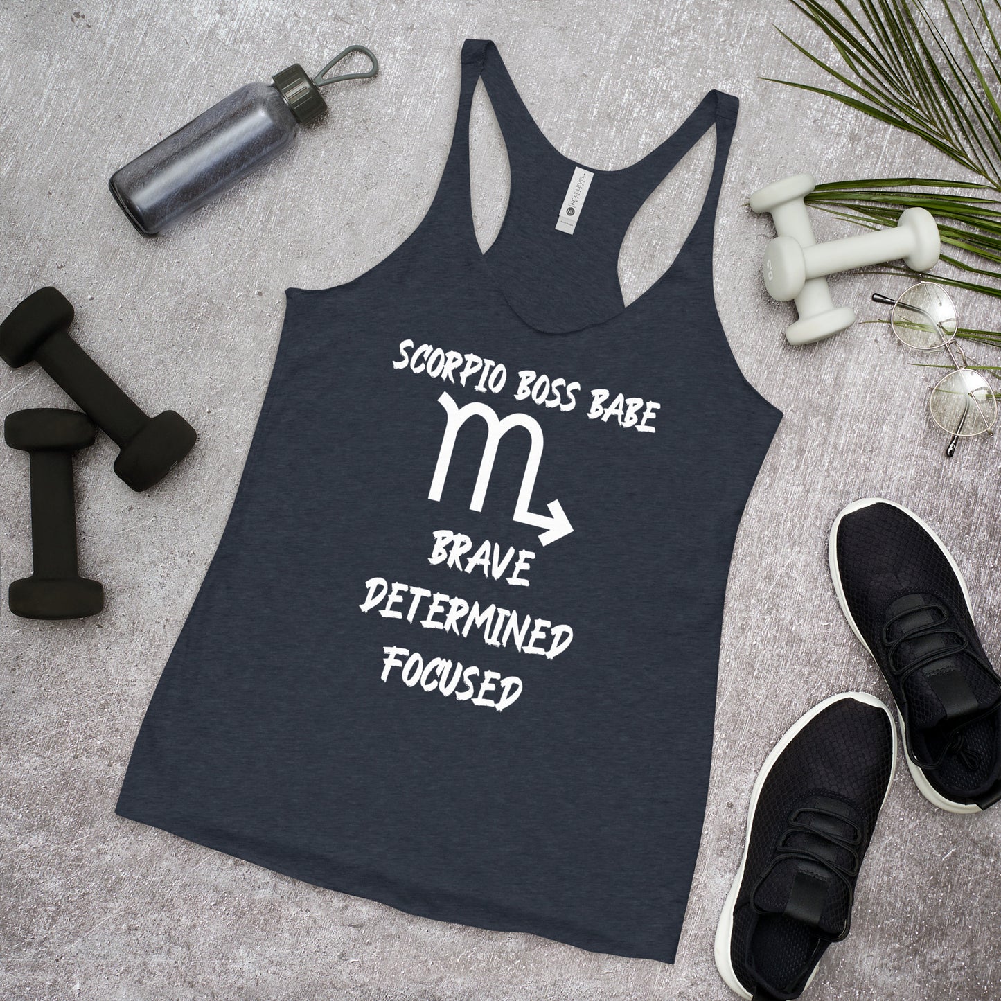 “Scorpio Boss Babe” Women's Racerback Tank