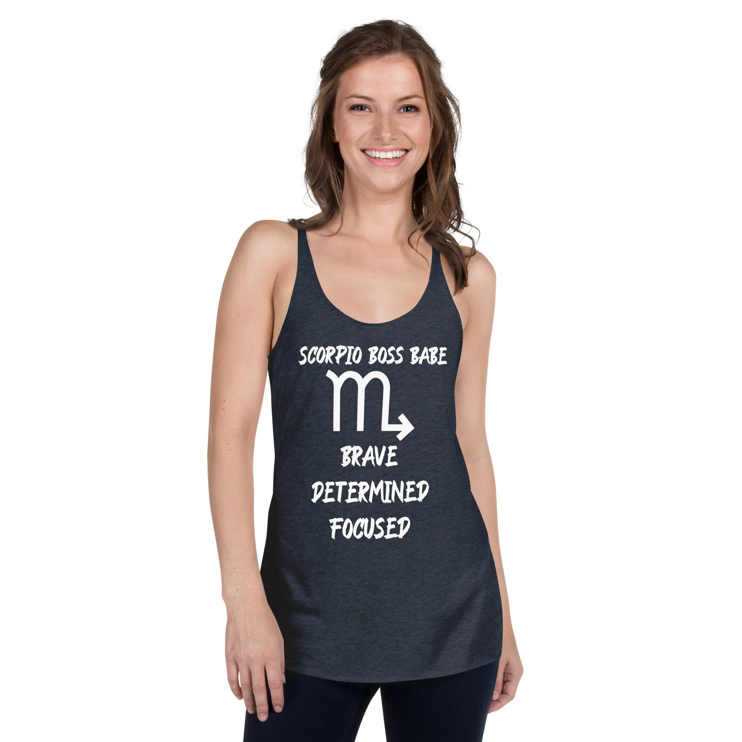 “Scorpio Boss Babe” Women's Racerback Tank