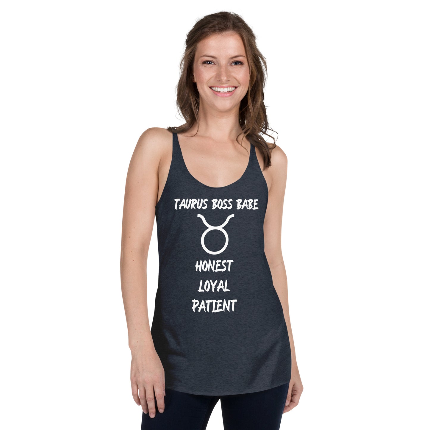 “Taurus Boss Babe” Women's Racerback Tank