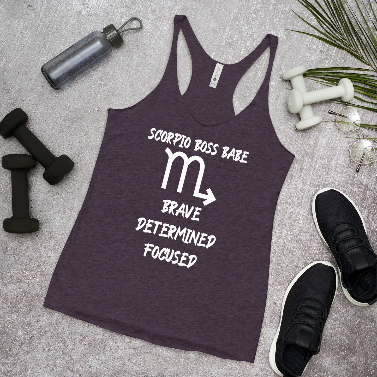 “Scorpio Boss Babe” Women's Racerback Tank