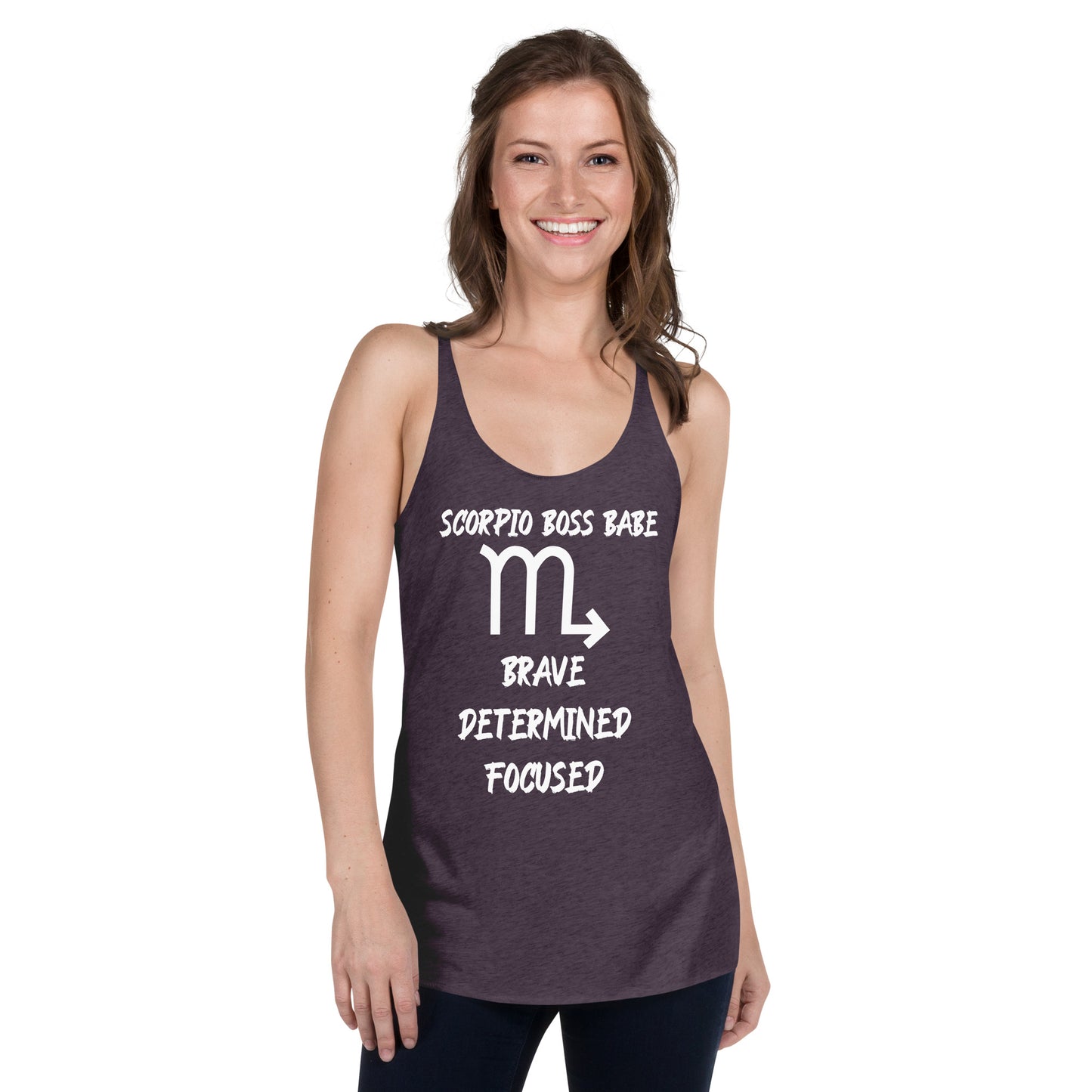 “Scorpio Boss Babe” Women's Racerback Tank