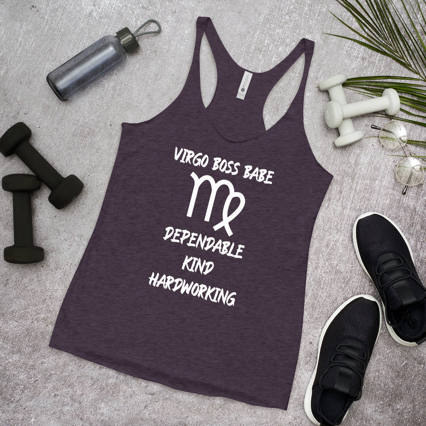 “Virgo Boss Babe” Women's Racerback Tank