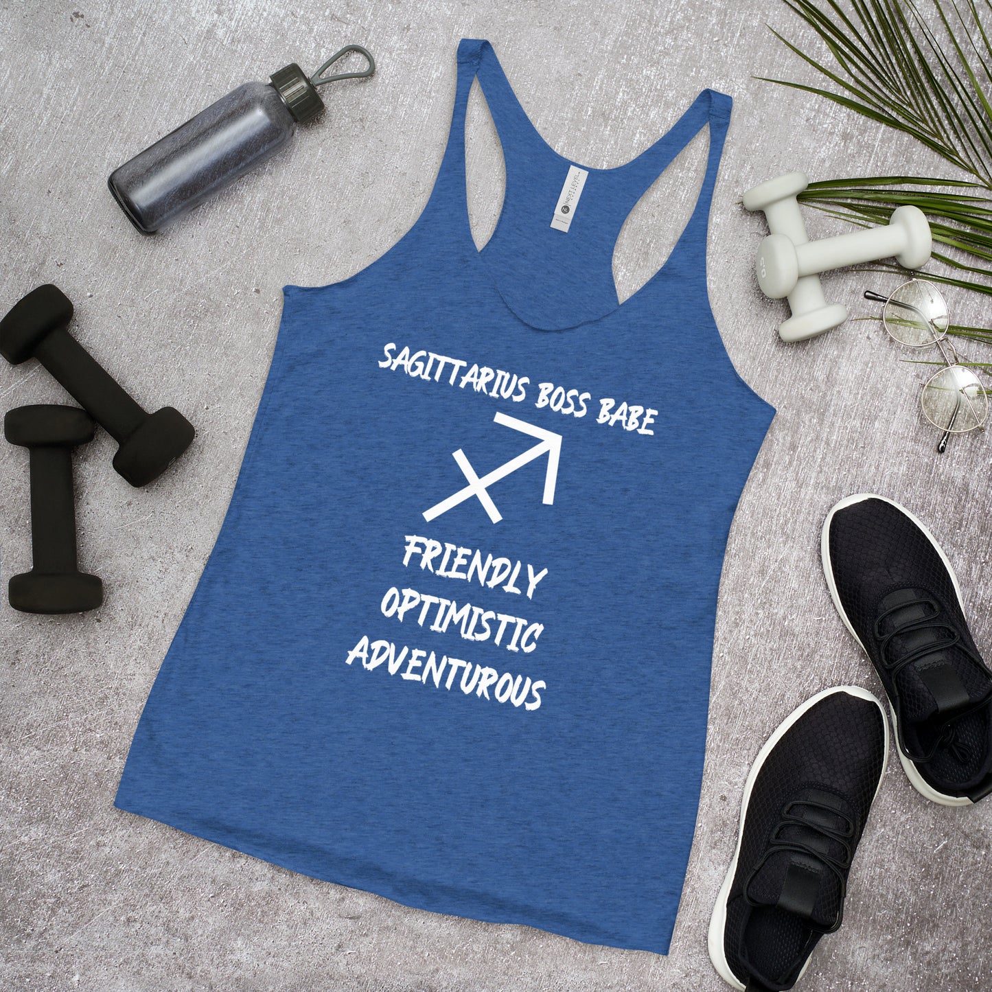 “Sagittarius Boss Babe” Women's Racerback Tank