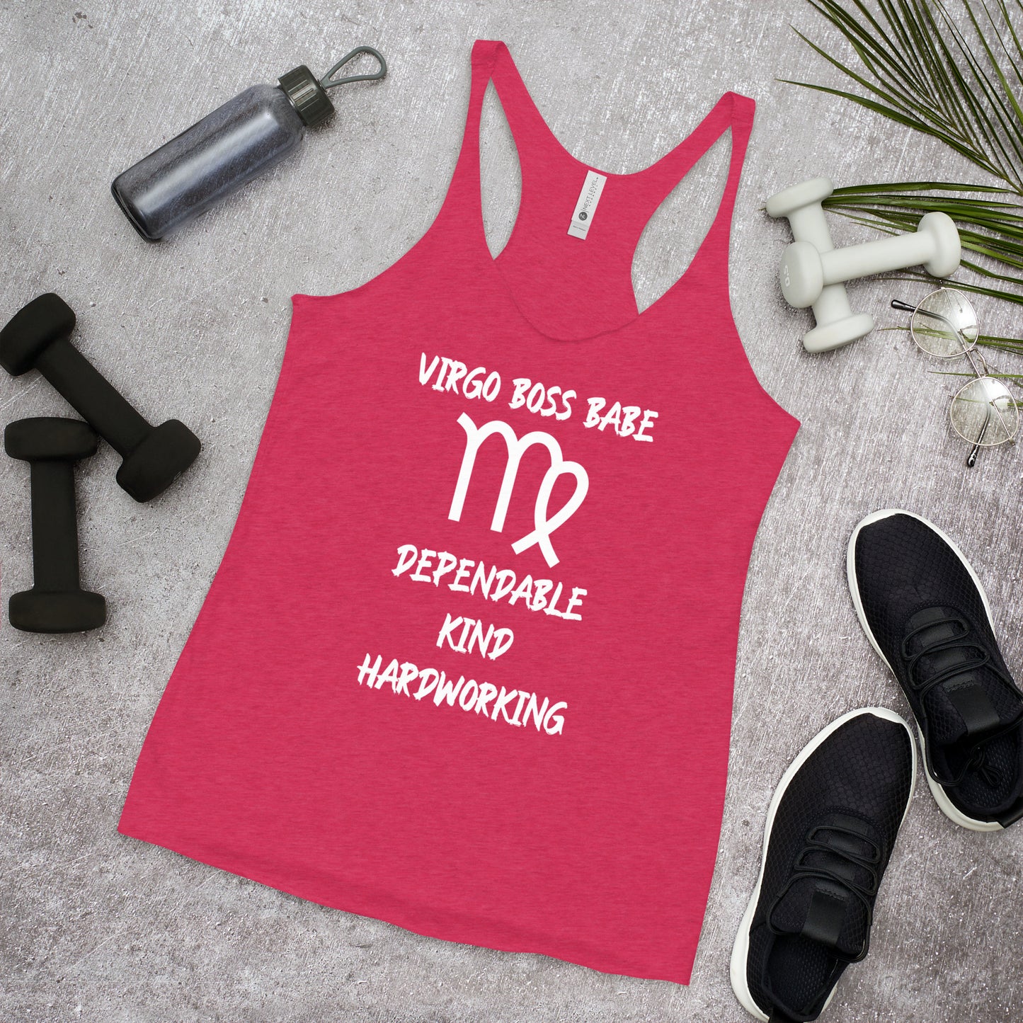 “Virgo Boss Babe” Women's Racerback Tank