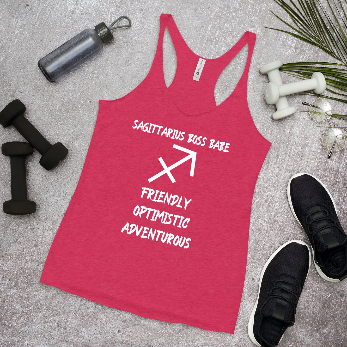 “Sagittarius Boss Babe” Women's Racerback Tank
