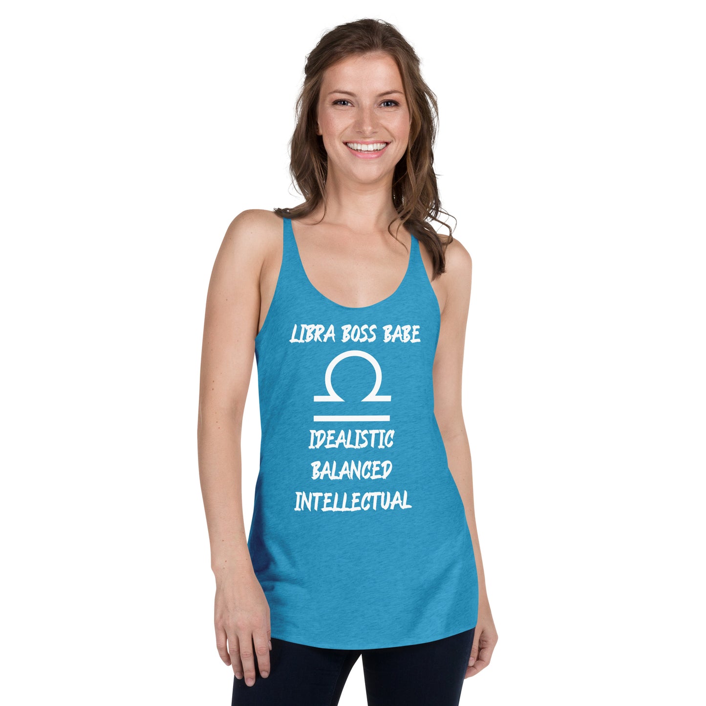 “Libra Boss Babe” Women's Racerback Tank