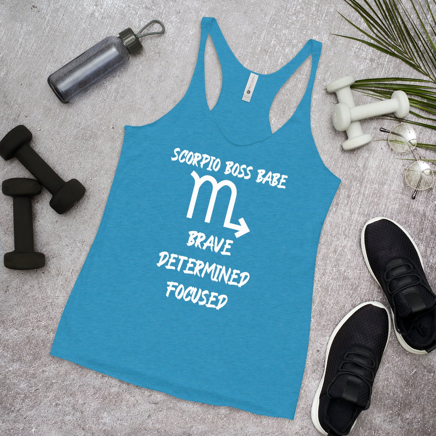 “Scorpio Boss Babe” Women's Racerback Tank