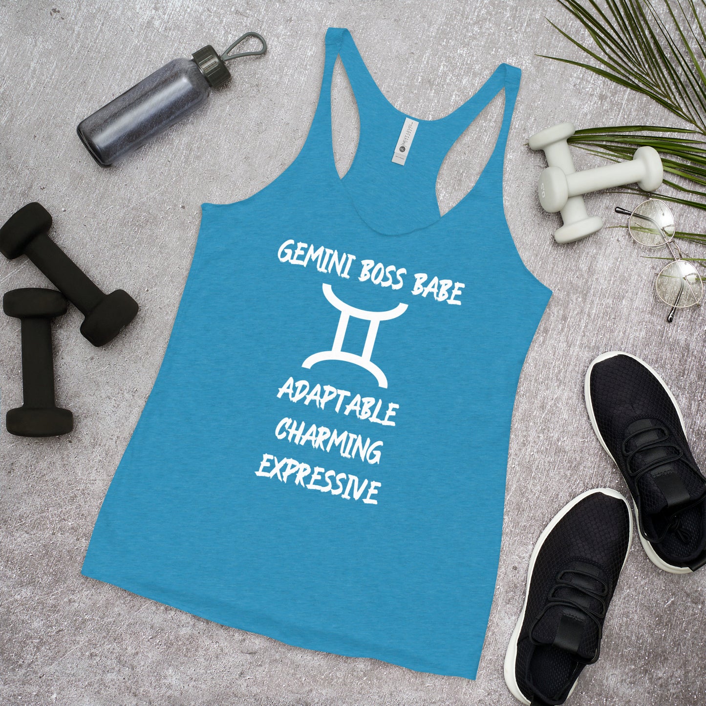 “Gemini Boss Babe” Women's Racerback Tank