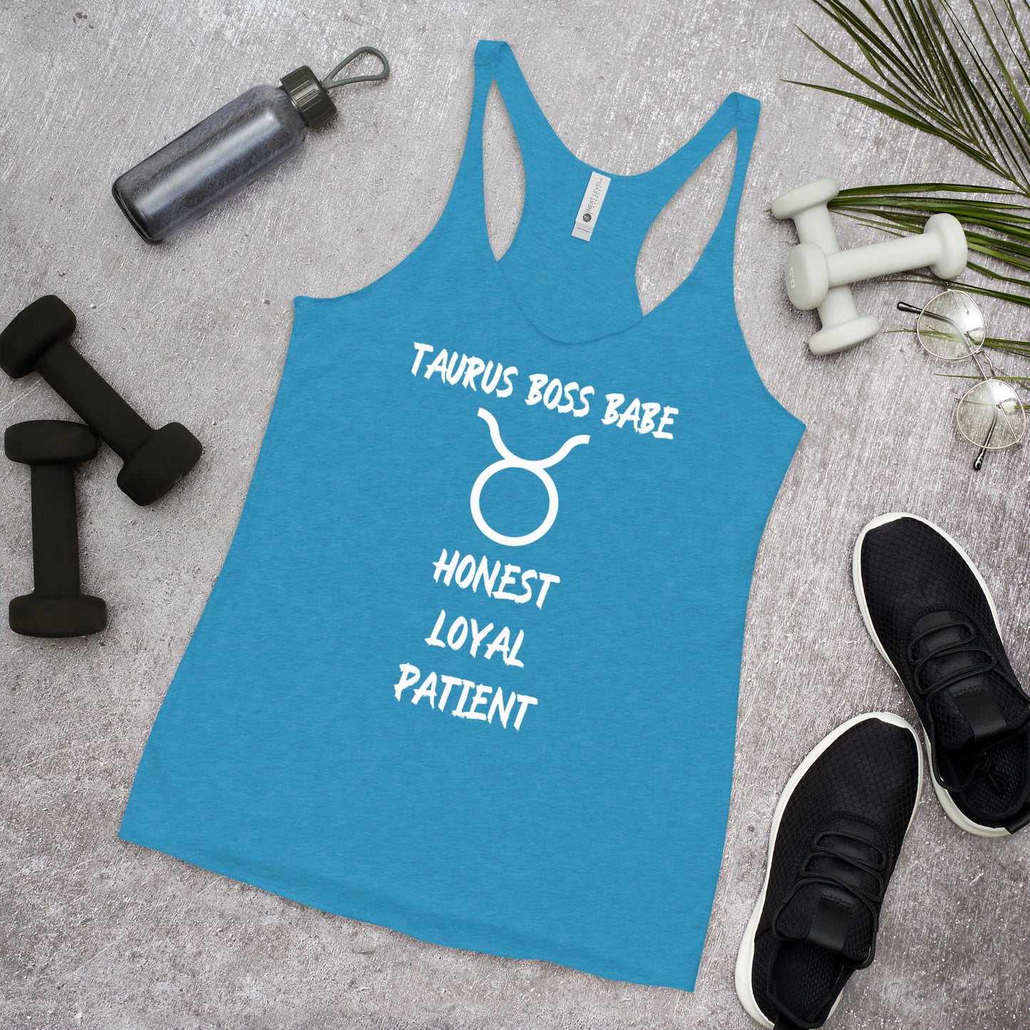 “Taurus Boss Babe” Women's Racerback Tank