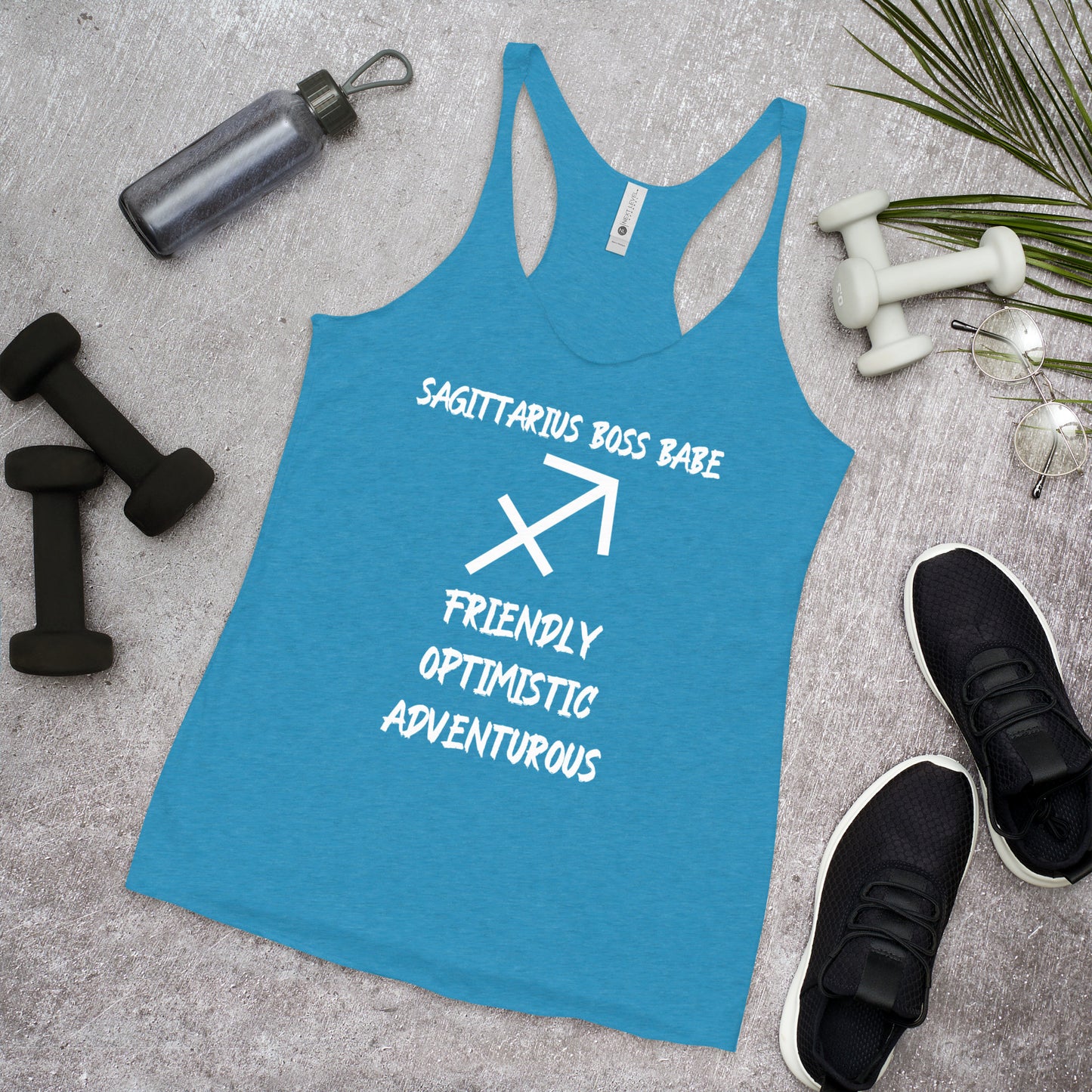 “Sagittarius Boss Babe” Women's Racerback Tank