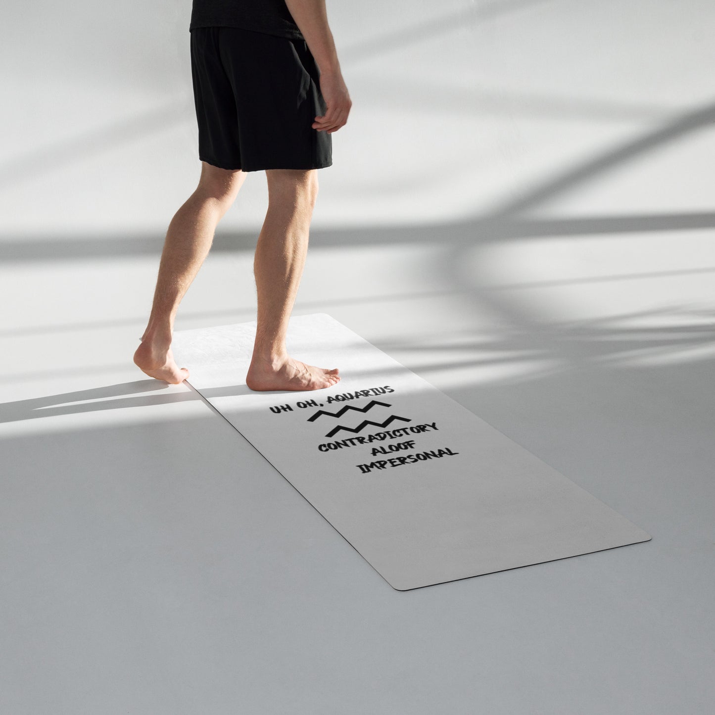 “Uh Oh, Aquarius” Yoga Mat