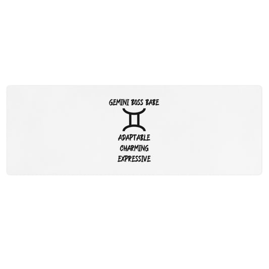 “Gemini Boss Babe” Yoga Mat
